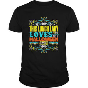 This Lunch Lady Loves Halloween Party Shirt